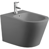 Биде Aquatek Вега AQ1057-MG подвесное Серое матовое