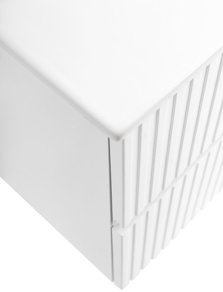 Тумба под раковину Cezares Duet 100 DUET-1000-2C-SO-BO подвесная Bianco Opaco