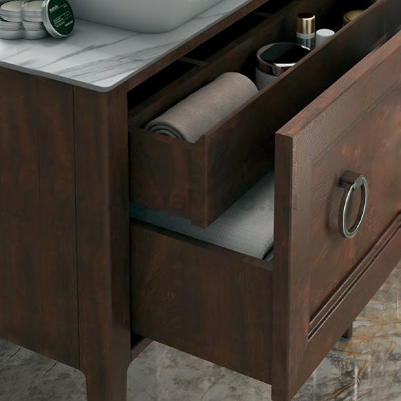 Тумба под раковину Kerama Marazzi Plaza Classic Neo 80 PL.CN.80.1+1\NUT.M Орех Тумба под раковину Kerama Marazzi Plaza Classic Neo 80 PL.CN.80.1+1\NUT.M Орех