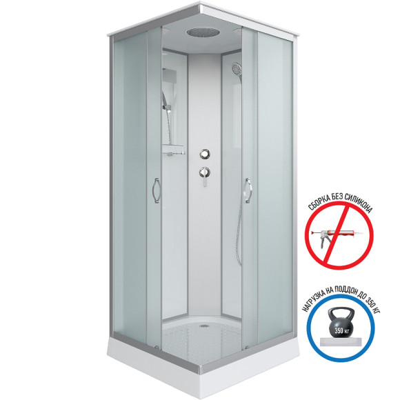 Душевая кабина Niagara Classic NG-1101-14 90х90 без гидромассажа Душевая кабина Niagara Classic NG-1101-14 90х90 без гидромассажа