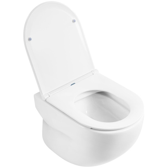 Комплект унитаза с инсталляцией BelBagno Onda BB066CHR/BB870SC/BB002-80/BB014-SR-BIANCO с сиденьем Микролифт и Белой клавишей смыва