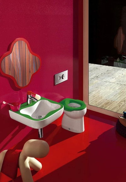 Унитаз Laufen Flora Kids 8.2203.6.000.027.1 приставной без сиденья Унитаз Laufen Flora Kids 8.2203.6.000.027.1 приставной без сиденья