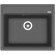 Кухонная мойка Florentina Липси-600 20.120.D0600.102 Черная