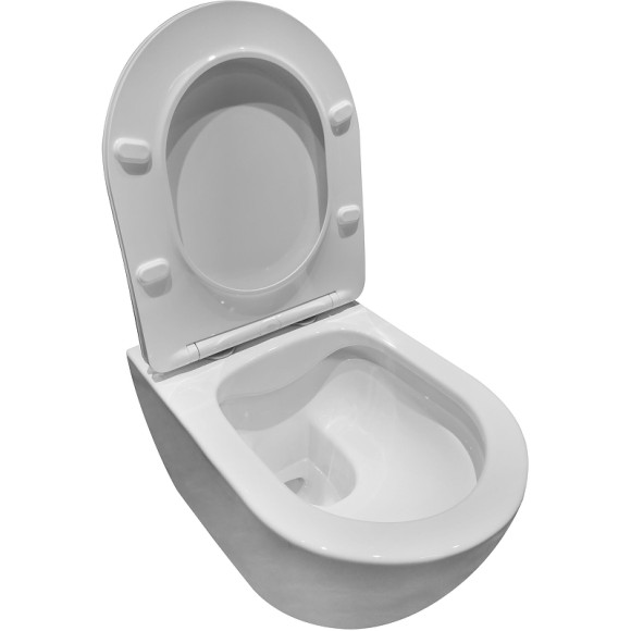 Унитаз Vincea Esse VT1-211 подвесной с сиденьем Микролифт Унитаз Vincea Esse VT1-211 подвесной с сиденьем Микролифт