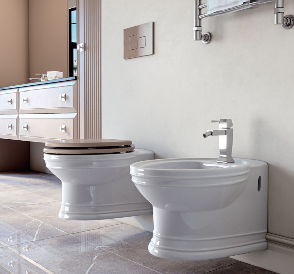 Унитаз Caprigo Armonia 5803 подвесной без сиденья