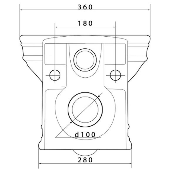 Унитаз Caprigo Armonia 5803 подвесной без сиденья