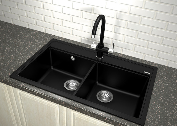 Кухонная мойка Florentina Липси-820 20.370.E0820.302 Антрацит Кухонная мойка Florentina Липси-820 20.370.E0820.302 Антрацит