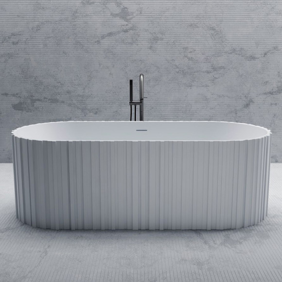 Ванна из искусственного камня Abber Stein 170x75 AS9653 без гидромассажа Ванна из искусственного камня Abber Stein 170x75 AS9653 без гидромассажа