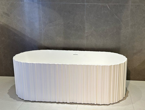 Ванна из искусственного камня Abber Stein 170x75 AS9653 без гидромассажа Ванна из искусственного камня Abber Stein 170x75 AS9653 без гидромассажа