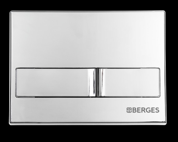 Комплект унитаза с инсталляцией Berges Ego XL 043233 с сиденьем Микролифт и клавишей смыва Хром