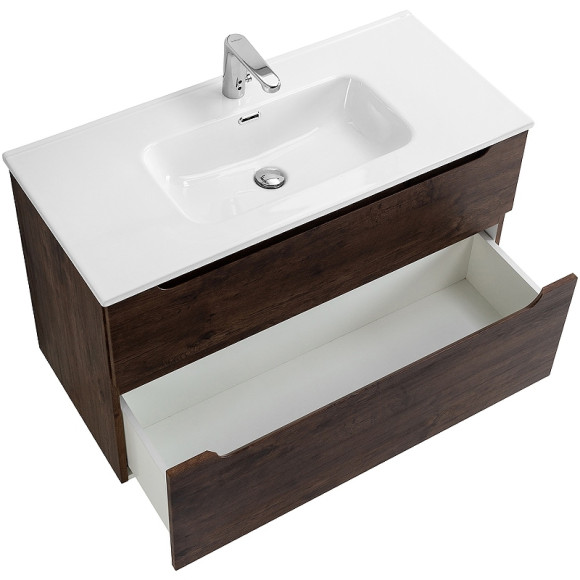 Тумба под раковину BelBagno Etna-H60 100 ETNA-H60-1000-2C-SO-RW-P подвесная Rovere Moro Тумба под раковину BelBagno Etna-H60 100 ETNA-H60-1000-2C-SO-RW-P подвесная Rovere Moro