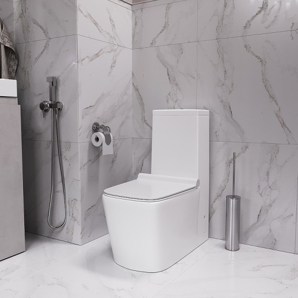 Унитаз моноблок Grossman Falcon GR-4400S с бачком и сиденьем Микролифт Унитаз моноблок Grossman Falcon GR-4400S с бачком и сиденьем Микролифт