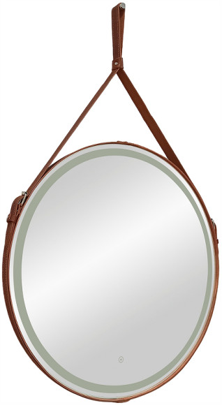 Зеркало Континент Millenium D 800 ЗЛП1378 с подсветкой Коричневое с сенсорным выключателем