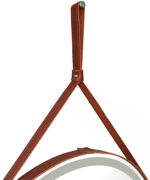 Зеркало Континент Millenium D 800 ЗЛП1378 с подсветкой Коричневое с сенсорным выключателем