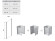 Душевая стенка Ravak Chrome CPS-100 9QVA0C00Z1 профиль Хром стекло Transparent