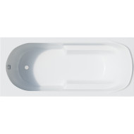 Акриловая ванна Corpa Nera Santi 170x75 CN05022WH без гидромассажа Акриловая ванна Corpa Nera Santi 170x75 CN05022WH без гидромассажа