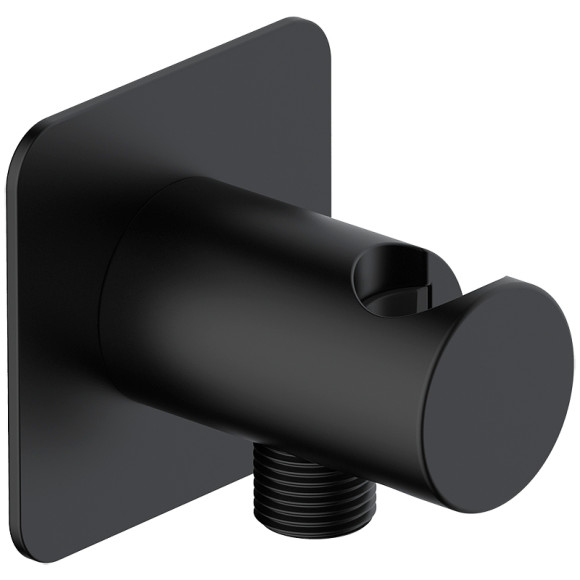 Душевая система WasserKRAFT Elbe A7448.219.258.302.240.218 Thermo с термостатом Черная матовая