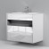 Тумба под раковину AM.PM Func 80 M8FFUX0801WG подвесная Белая глянцевая Тумба под раковину AM.PM Func 80 M8FFUX0801WG подвесная Белая глянцевая