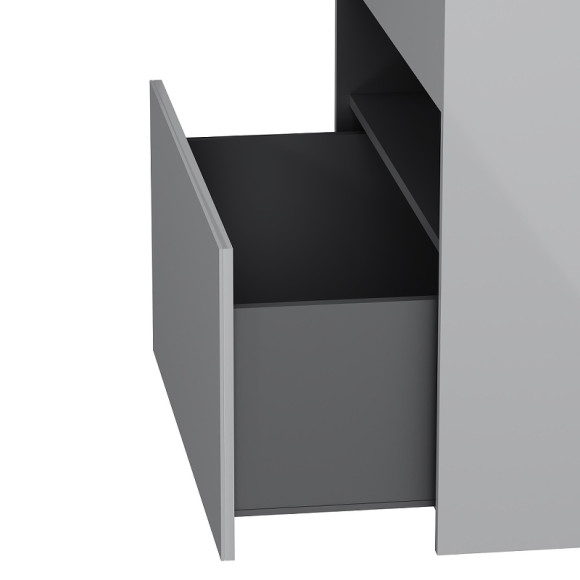 Тумба под раковину AM.PM Func 80 M8FFUX0801WG подвесная Белая глянцевая Тумба под раковину AM.PM Func 80 M8FFUX0801WG подвесная Белая глянцевая