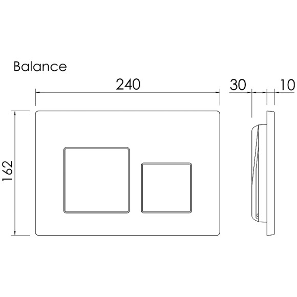 Инсталляция Ceramicanova Balance CN121002MB для унитаза с Черной матовой клавишей смыва Инсталляция Ceramicanova Balance CN121002MB для унитаза с Черной матовой клавишей смыва