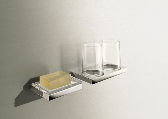Мыльница стеклянная Keuco Edition 11 11155 019000 Хром Мыльница стеклянная Keuco Edition 11 11155 019000 Хром