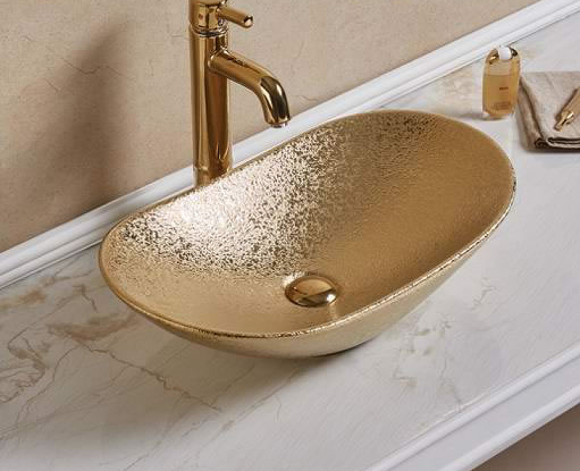 Раковина-чаша CeramaLux 60 7811АSJ Золото