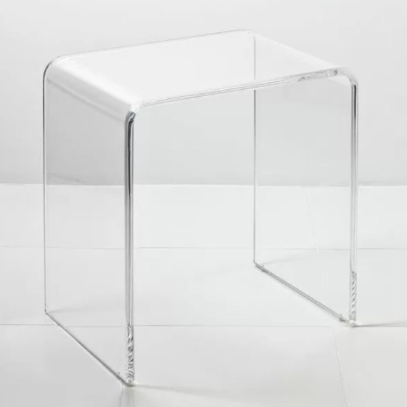 Стульчик для ванной Grossman GRTAB прозрачный Стульчик для ванной Grossman GRTAB прозрачный