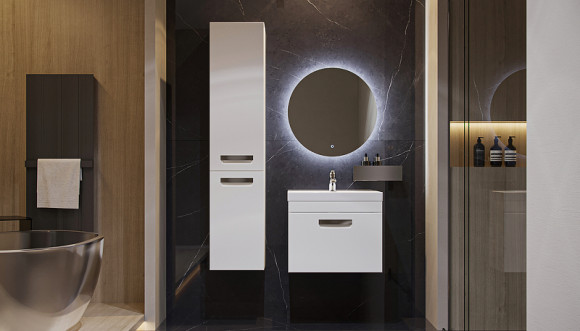 Тумба под раковину Velvex Estea 60 tp.EST.MOD.60.1Y подвесная Белая матовая Тумба под раковину Velvex Estea 60 tp.EST.MOD.60.1Y подвесная Белая матовая