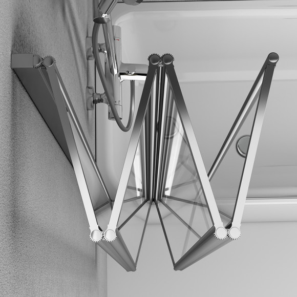 Шторка на ванну AM.PM Like 100 W80BS-100-140CT профиль Хром стекло прозрачное Шторка на ванну AM.PM Like 100 W80BS-100-140CT профиль Хром стекло прозрачное