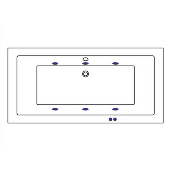 Акриловая ванна Whitecross Savia Duo 170x80 0103.170080.100.SOFT.GL с гидромассажем Акриловая ванна Whitecross Savia Duo 170x80 0103.170080.100.SOFT.GL с гидромассажем
