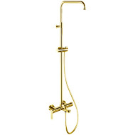 Душевая система Remer Energy EY34ASSDDO Золото глянцевое Душевая система Remer Energy EY34ASSDDO Золото глянцевое
