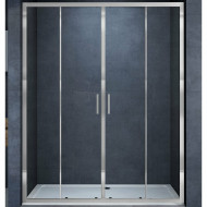 Душевая дверь Vincea Alpha 180 VDS-3AL2180CL профиль Хром стекло прозрачное