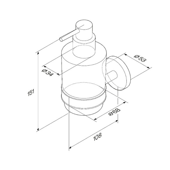 Дозатор для жидкого мыла AM.PM X-Joy A85A36922 Черный матовый Дозатор для жидкого мыла AM.PM X-Joy A85A36922 Черный матовый