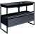 Консоль под раковину Boheme Armadi Art Loft 120 893-120 Черная