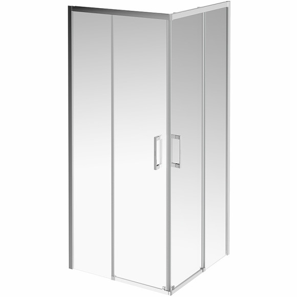 Душевой уголок Kerama Marazzi Vetro 90x90 VE.90.SSD.CR профиль Хром стекло прозрачное