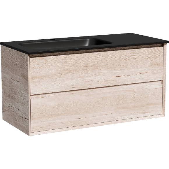 Тумба под раковину Sancos Marmi 2.0 100 L MR2.0100LEG подвесная Дуб галифакс натуральный Тумба под раковину Sancos Marmi 2.0 100 L MR2.0100LEG подвесная Дуб галифакс натуральный