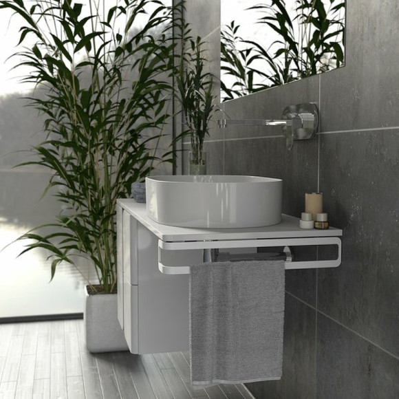 Столешница под раковину Ravak Balance 120 X000001372 Белый блестящий лак Столешница под раковину Ravak Balance 120 X000001372 Белый блестящий лак