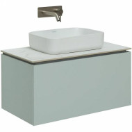 Тумба под раковину Allen Brau Infinity 85 1.21002.PWM подвесная Папирус матовый