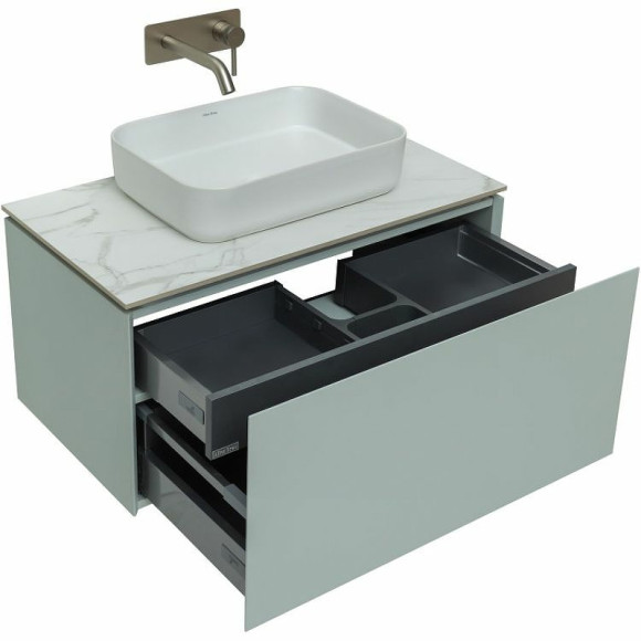Тумба под раковину Allen Brau Infinity 85 1.21002.PWM подвесная Папирус матовый Тумба под раковину Allen Brau Infinity 85 1.21002.PWM подвесная Папирус матовый
