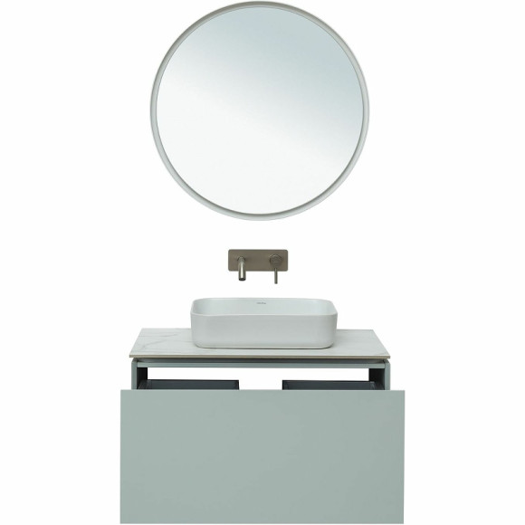 Тумба под раковину Allen Brau Infinity 85 1.21002.PWM подвесная Папирус матовый Тумба под раковину Allen Brau Infinity 85 1.21002.PWM подвесная Папирус матовый