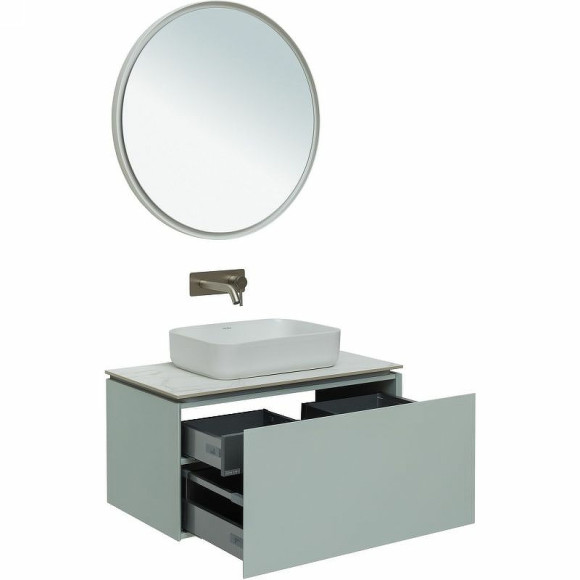 Тумба под раковину Allen Brau Infinity 85 1.21002.PWM подвесная Папирус матовый Тумба под раковину Allen Brau Infinity 85 1.21002.PWM подвесная Папирус матовый