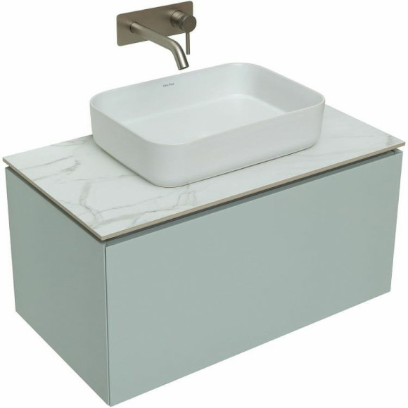Тумба под раковину Allen Brau Infinity 85 1.21002.PWM подвесная Папирус матовый Тумба под раковину Allen Brau Infinity 85 1.21002.PWM подвесная Папирус матовый
