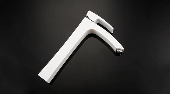 Смеситель для раковины Gappo G07 G1007-18 Белый Хром Смеситель для раковины Gappo G07 G1007-18 Белый Хром