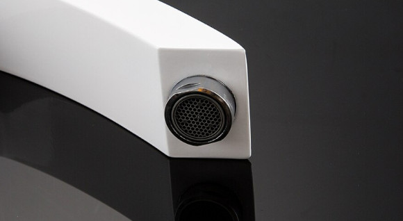 Смеситель для раковины Gappo G07 G1007-18 Белый Хром Смеситель для раковины Gappo G07 G1007-18 Белый Хром