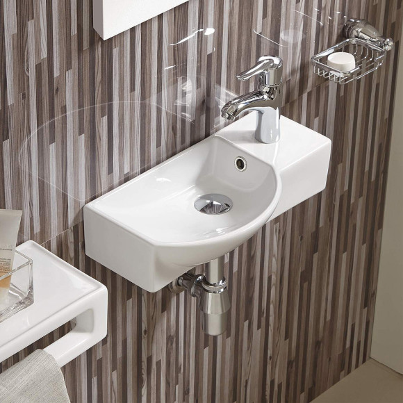 Раковина WeltWasser Aisbach 7950 GL-WT R 50 10000008693 Белая глянцевая Раковина WeltWasser Aisbach 7950 GL-WT R 50 10000008693 Белая глянцевая