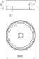 Раковина-чаша Ravak Moon 1 40 XJN01300000 Белая Раковина-чаша Ravak Moon 1 40 XJN01300000 Белая