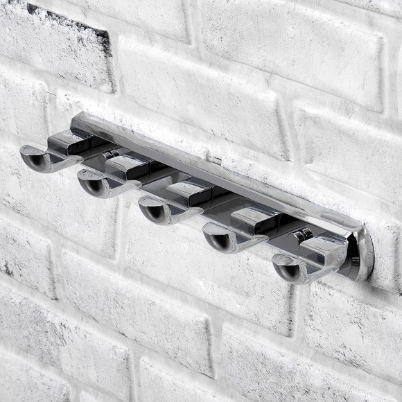 Вешалка для полотенец WasserKRAFT Kammel K-8375 Хром Вешалка для полотенец WasserKRAFT Kammel K-8375 Хром