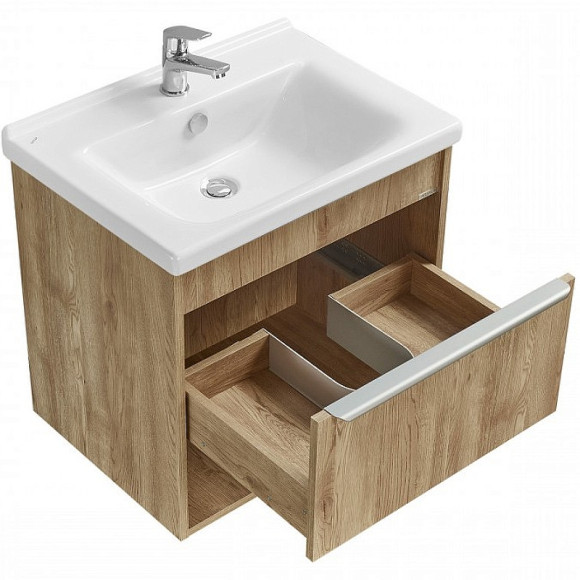 Тумба под раковину Aquaton Хоуп 60 1A287201HP6C0 подвесная Орех