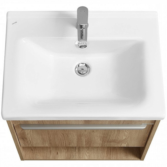 Тумба под раковину Aquaton Хоуп 60 1A287201HP6C0 подвесная Орех