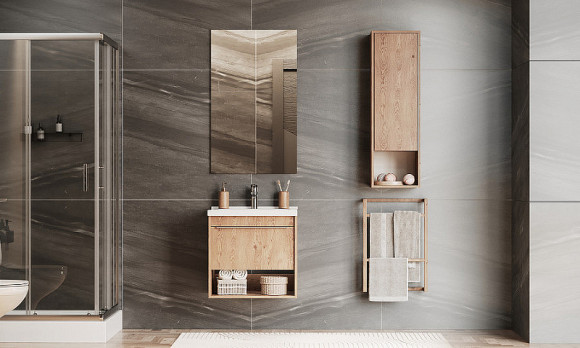 Тумба под раковину Aquaton Хоуп 60 1A287201HP6C0 подвесная Орех